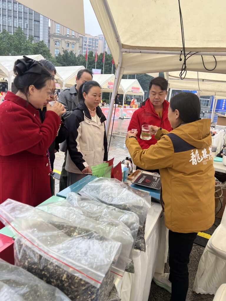 重庆老字号亮相美丽乡村消费生活节 59 喝茶