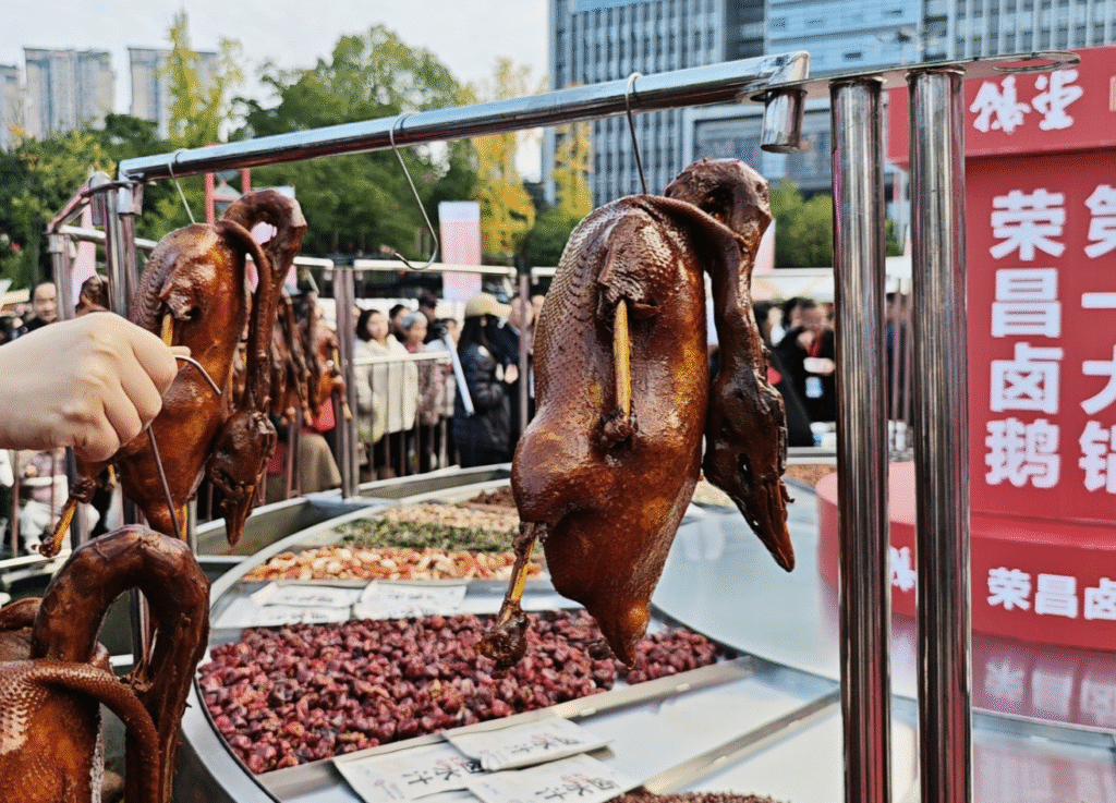 重庆老字号亮相美丽乡村消费生活节 48 鹅堂